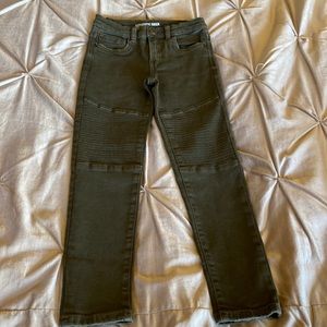 Zara army green pants SZ 8 boys
